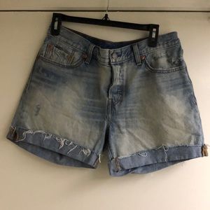 Levi’s Blue Denim Jean Shorts